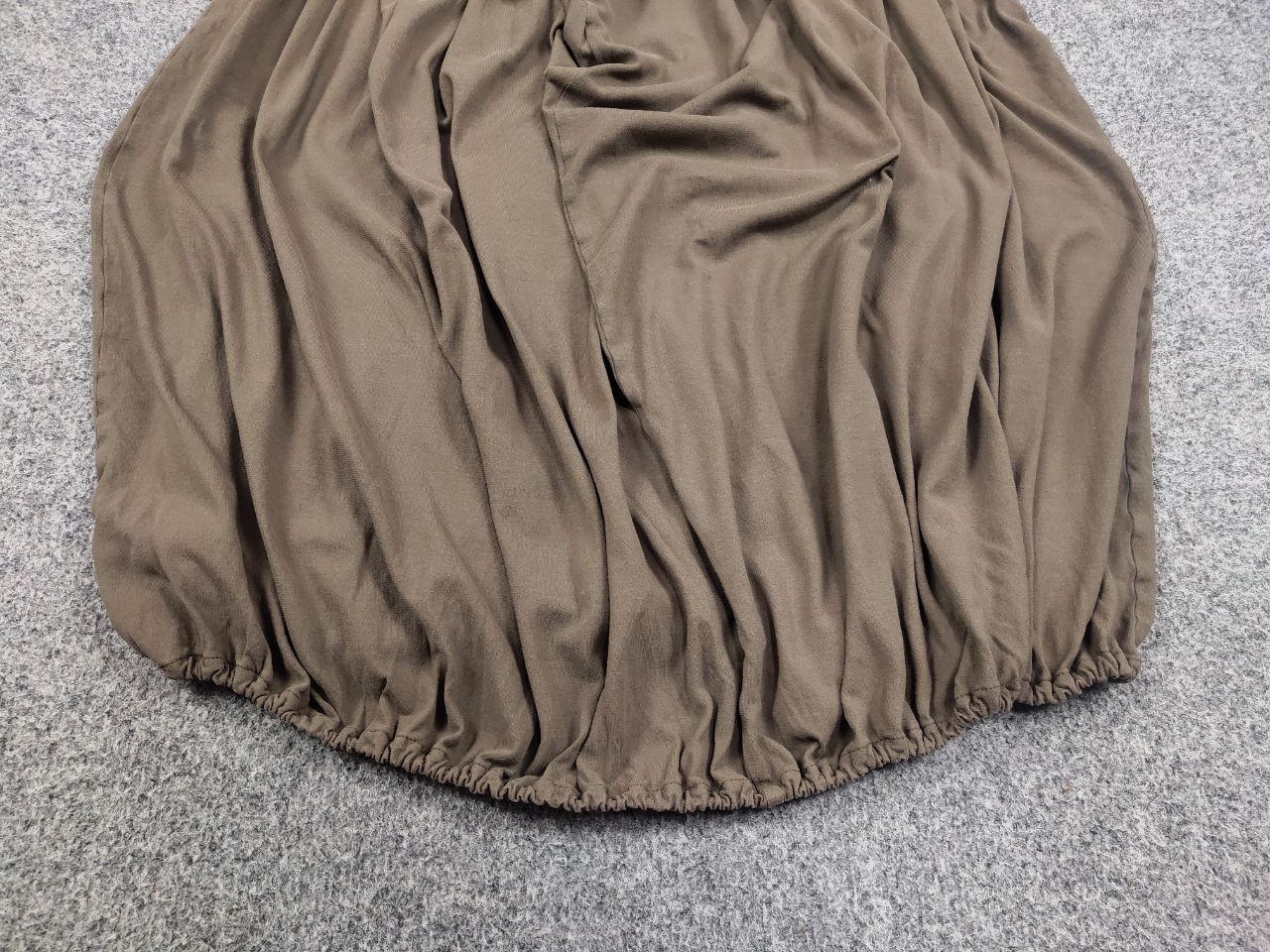 Rundholz Rundholz Design SІkirt Cylinder elastic bands khaki color Size 28" / US 6 / IT 42 - 7 Thumbnail