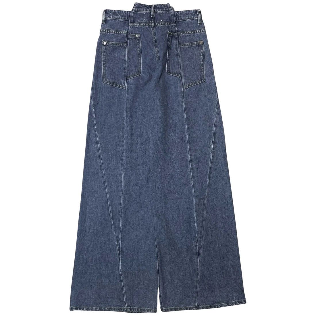 Maison Margiela Maison Margiela Wide Patchwork Jeans - SS19 Size US 31 - 3 Thumbnail