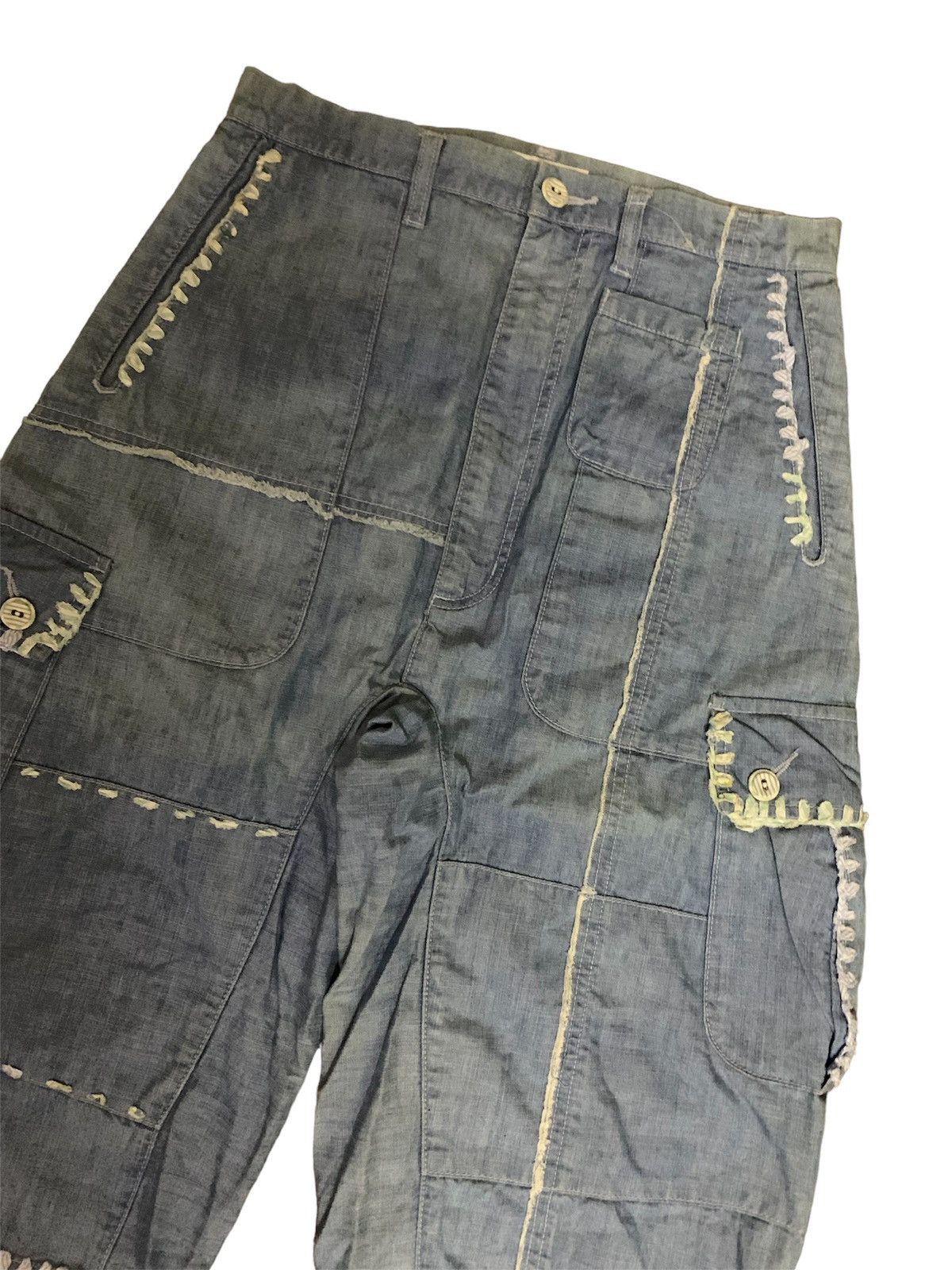 Ne-Net 💥Issey Miyake Ne Net Cargo Short Pant Size 29" - 2 Thumbnail