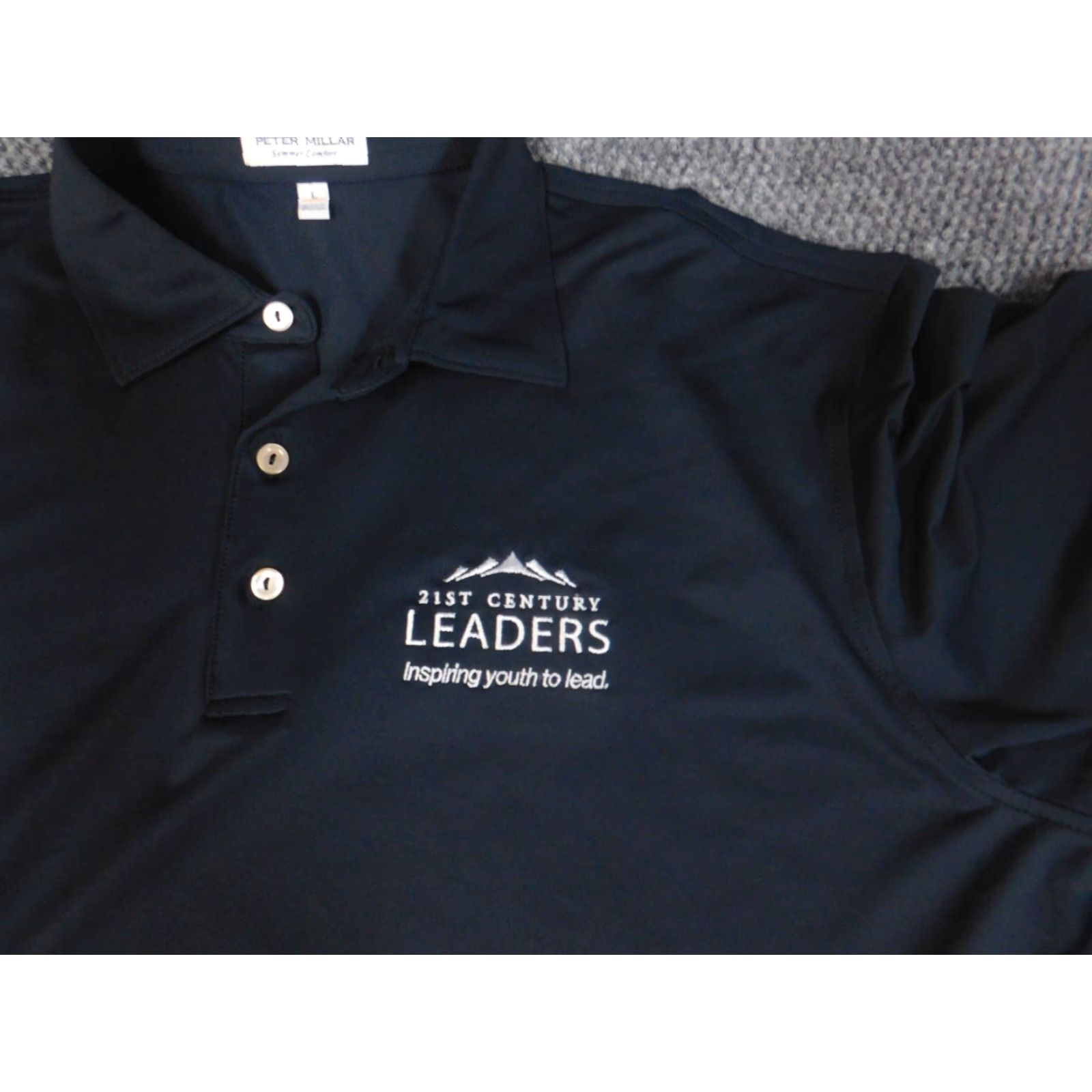 Peter Millar Peter Millar Summer Comfort Mens Shirt L Black Polo Sports Golf Stretch Size US L / EU 52-54 / 3 - 5 Thumbnail