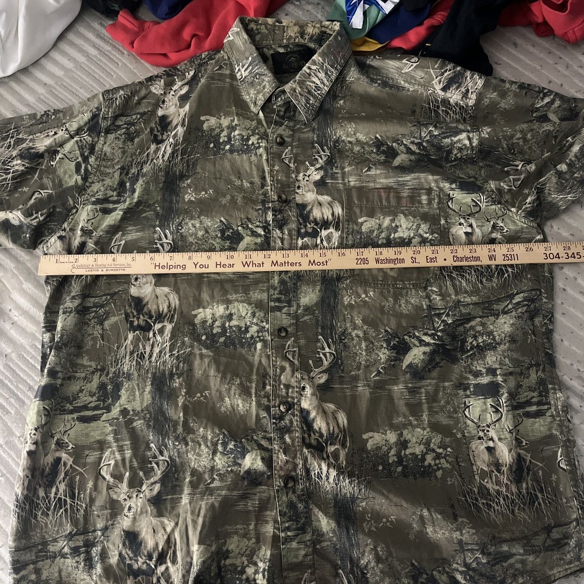Redhead RedHead Deer Camo Woods Outdoors Button Up Shirt Size US XL / EU 56 / 4 - 5 Thumbnail