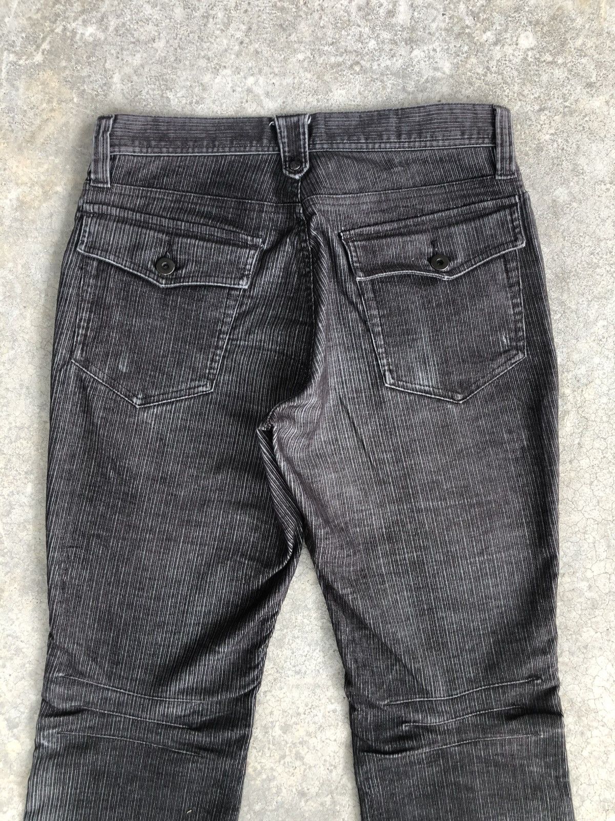 If Six Was Nine Japanese Male Flared Jeans Distressed Corduroy Size US 31 - 8 Thumbnail