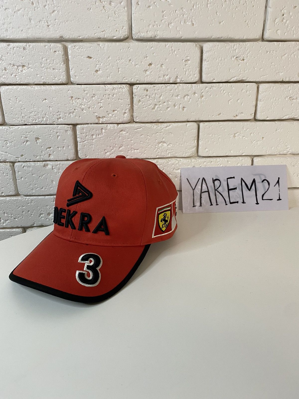 Vintage Dekra vintage NO 3 Ferrari Michael Schumacher 1998 cap hat Size ONE SIZE - 1 Thumbnail