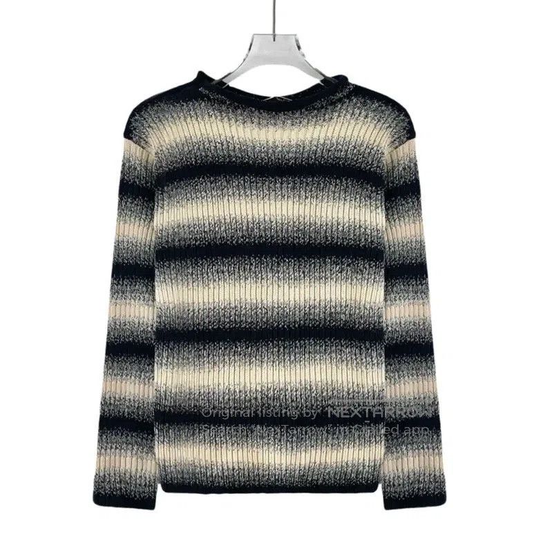 Dior Dior Color Block Cotton Women's Sweater . Size XS / US 0-2 / IT 36-38 - 2 Thumbnail