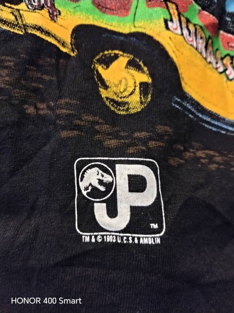 Vintage Vintage Jurassic park 1993 usa🇺🇸 Size US XL / EU 56 / 4 - 3 Thumbnail