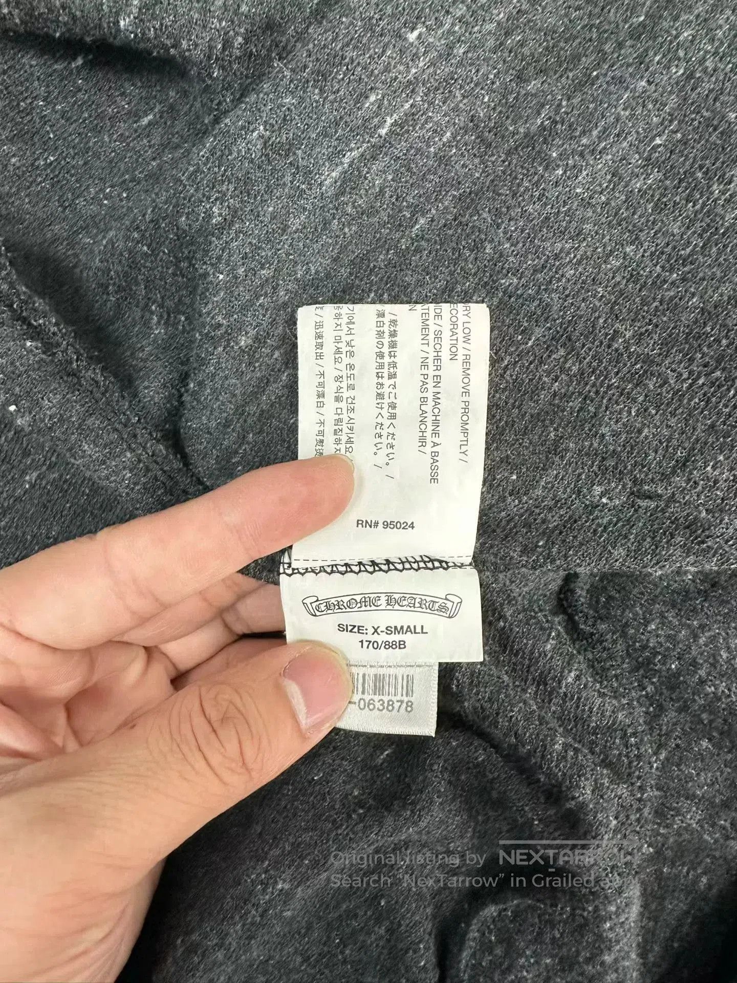 Chrome Hearts Chrome Hearts Gray Zip. Size US XS / EU 42 / 0 - 4 Thumbnail