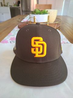 New Era 59Fifty San Diego Padres Alt 2 50th Anniversary Fitted Hat Brown -  Billion Creation