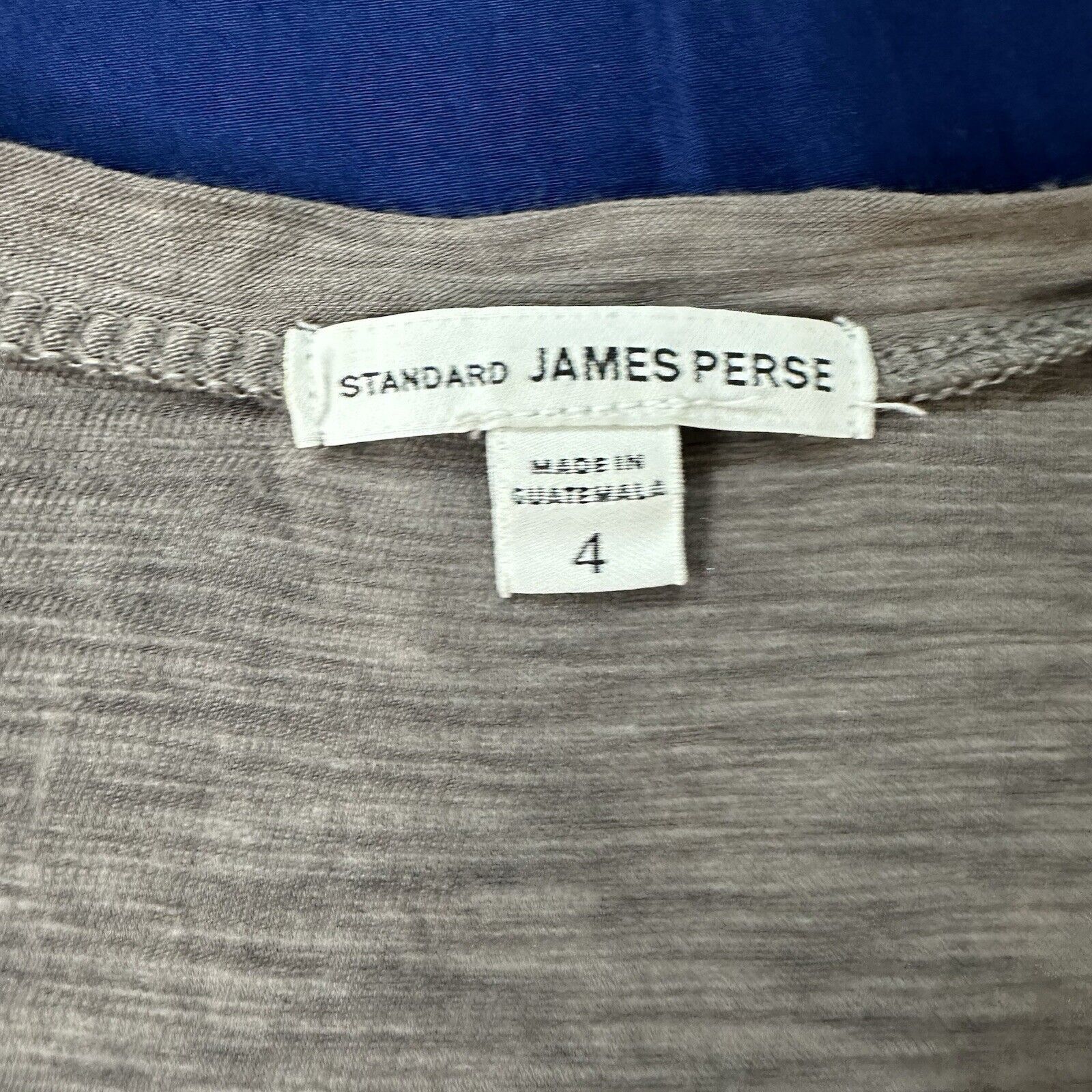 James Perse Standard James Peres Blouse Top Modal Blend Long Sleeve Size S / US 4 / IT 40 - 7 Thumbnail