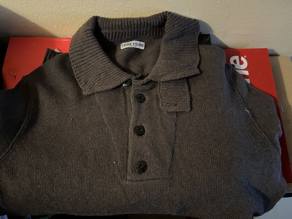 Stone Island × Vintage Stone Island Button Up Quarter size XXXL Size US XXL / EU 58 / 5 - 3 Thumbnail