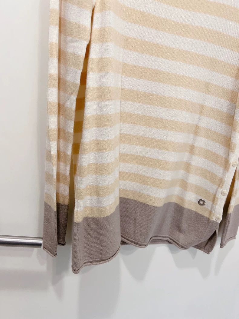 Loro Piana Loro Piana Striped A-necked knit sweater 2506-Nextarrow Size XS / US 0-2 / IT 36-38 - 7 Thumbnail
