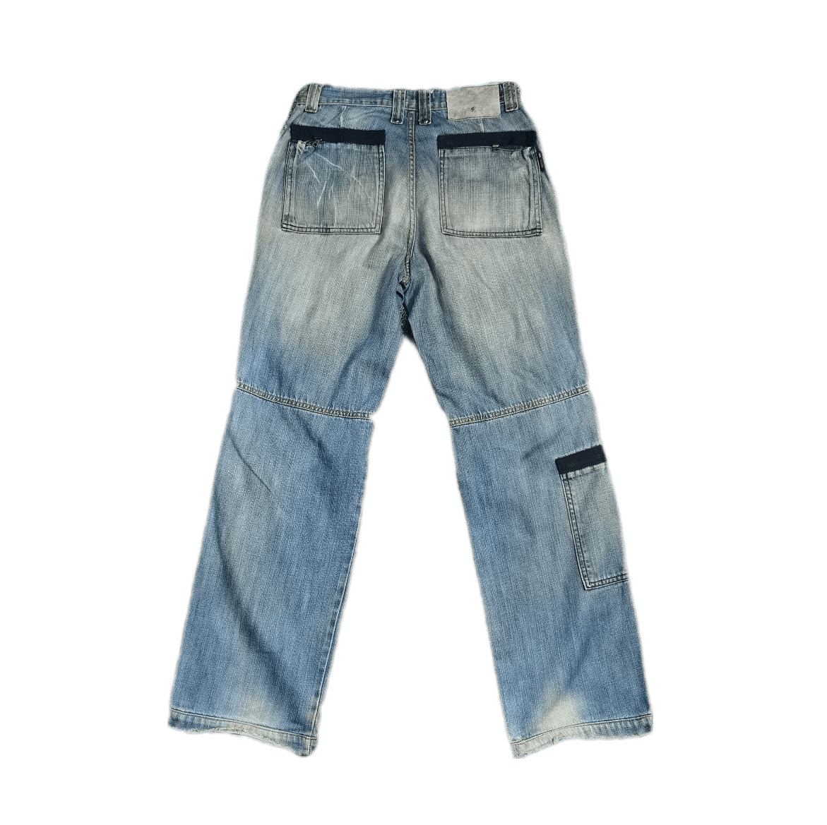 Fubu 🇯🇵 90s Hiphop Fubu Baggy Jeans Military Function Size US 30 / EU 46 - 2 Thumbnail