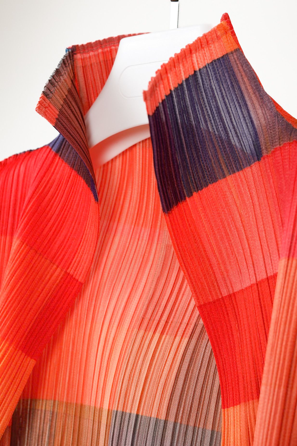 Pleats Please Issey Miyake Pleats Please Issey Miyake Archival Gradient Squares Jacket Size XL / US 12-14 / IT 48-50 - 6 Thumbnail