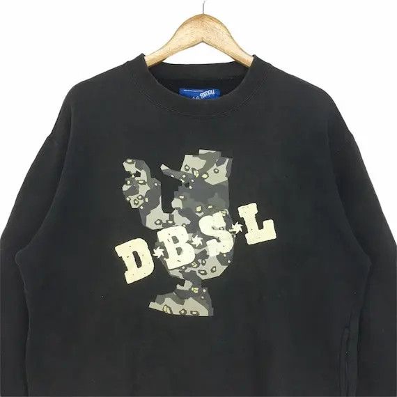 Japanese Brand Japanese Brand DOUBLE STEAL Crewneck Sweatshirt Big Logo Size US M / EU 48-50 / 2 - 2 Thumbnail