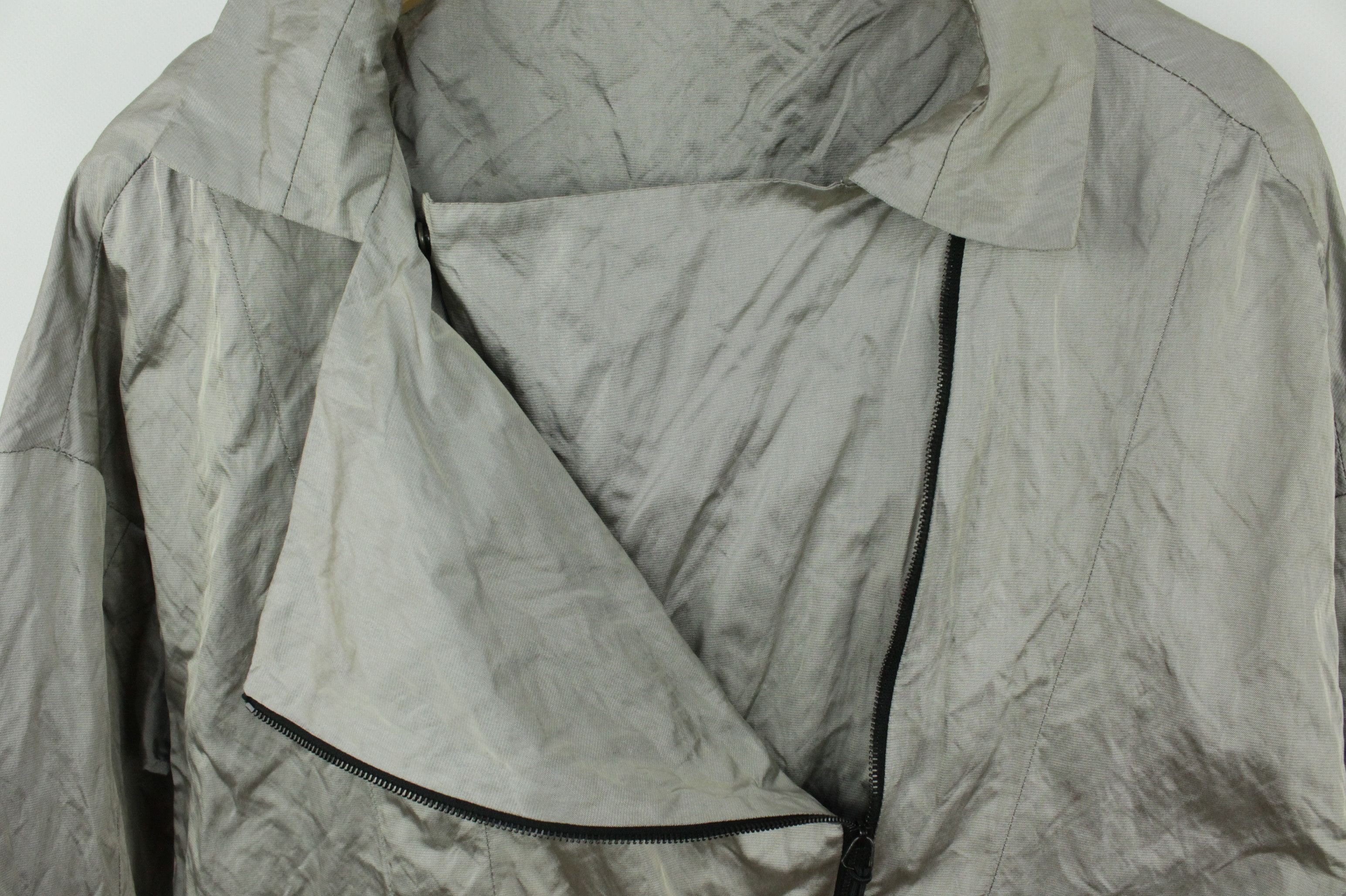 Annette Gortz Annette Görtz Only 23138 Сrumpled Metal Light Jacket Size M / US 6-8 / IT 42-44 - 4 Thumbnail