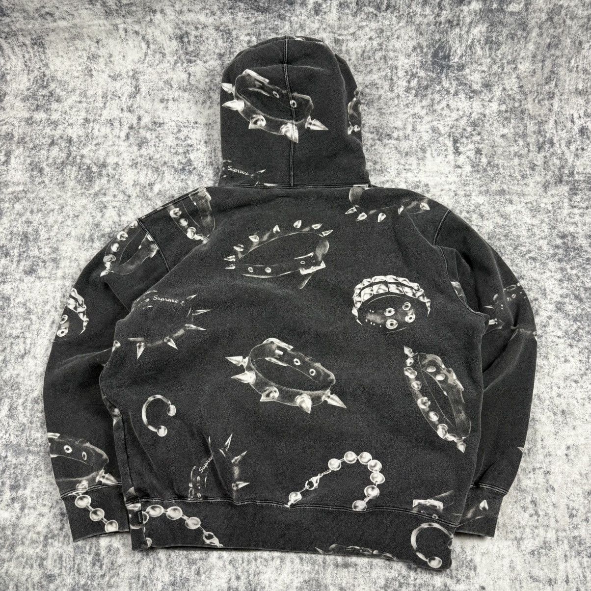 Supreme Supreme FW20 Studded Collars ‘Gray’ Hoodie Size US M / EU 48-50 / 2 - 6 Thumbnail