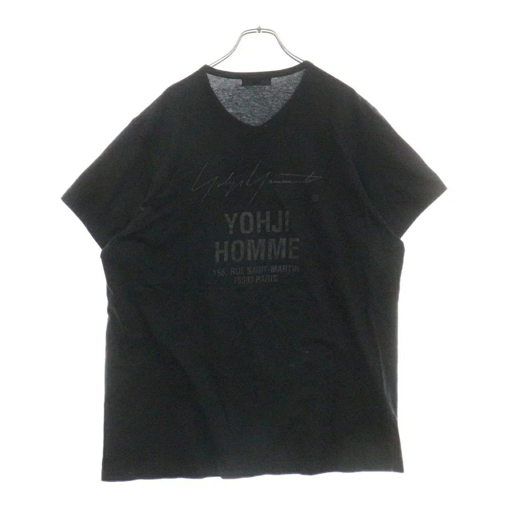 Yohji Yamamoto Yohji Yamamoto POUR HOMME Back Print Short Sleeve T-Shirt Size US L / EU 52-54 / 3 - 1 Thumbnail