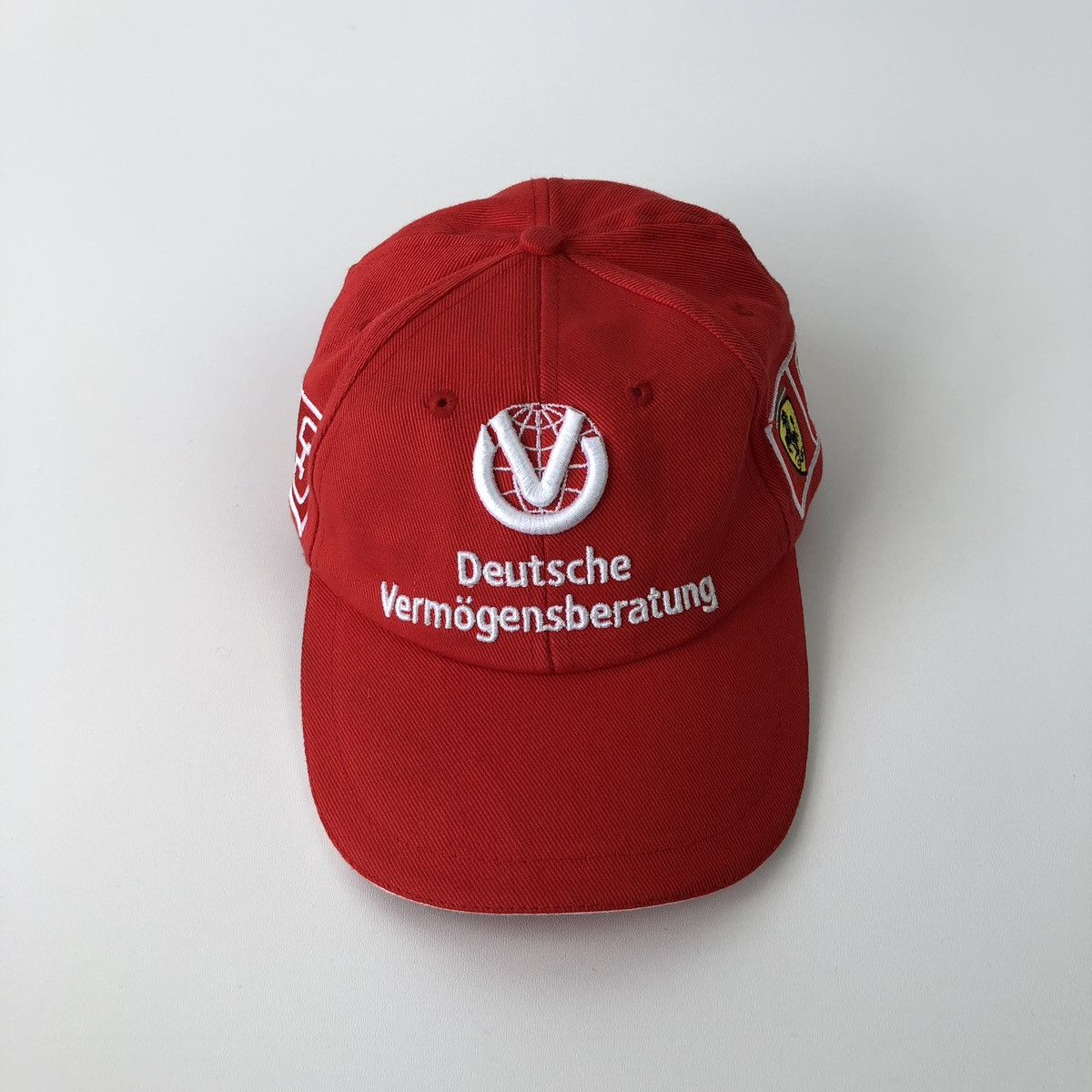 Ferrari × Formula 1 × Vintage Ferrari Michael Schumacher 2000 Formula 1 Team Vintage Cap Size ONE SIZE - 2 Thumbnail