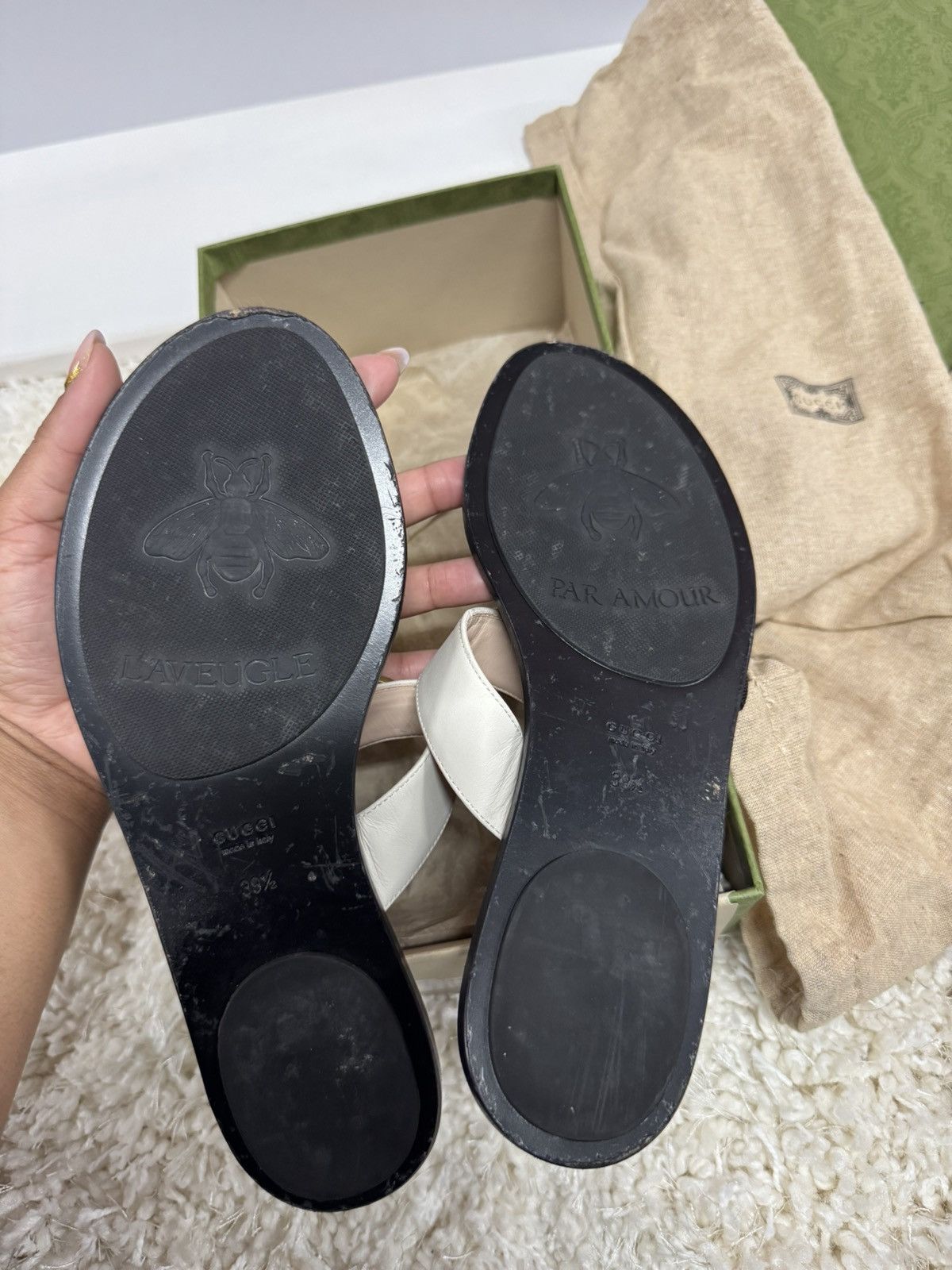 Gucci Gucci Thong Sandal Size US 9.5 / IT 39.5 - 6 Thumbnail