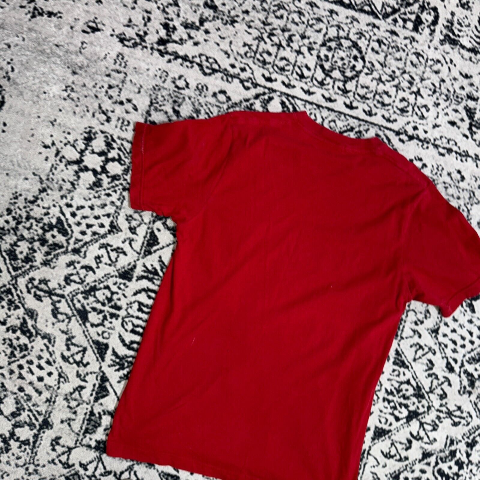 Dsquared2 × Vintage Vintage Dsquared2 Red Cotton T-Shirt Size L Bull Spellout Size US L / EU 52-54 / 3 - 8 Thumbnail