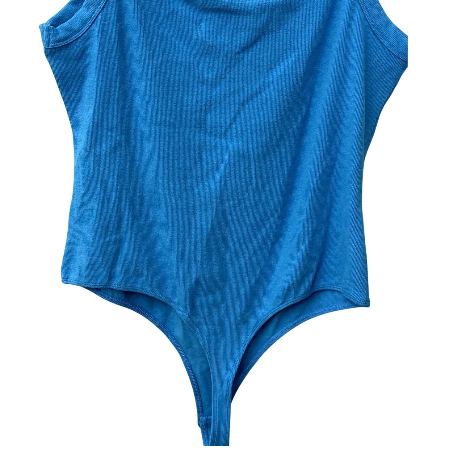 Other Elodie Tank Bodysuit Sleeveless Ribbed Blue Women's XL NWOT Size XL / US 12-14 / IT 48-50 - 6 Thumbnail