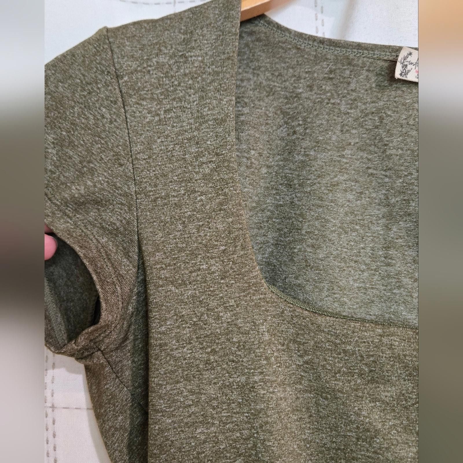 Free People FP Fair And Square Bodysuit Size XS / US 0-2 / IT 36-38 - 5 Thumbnail