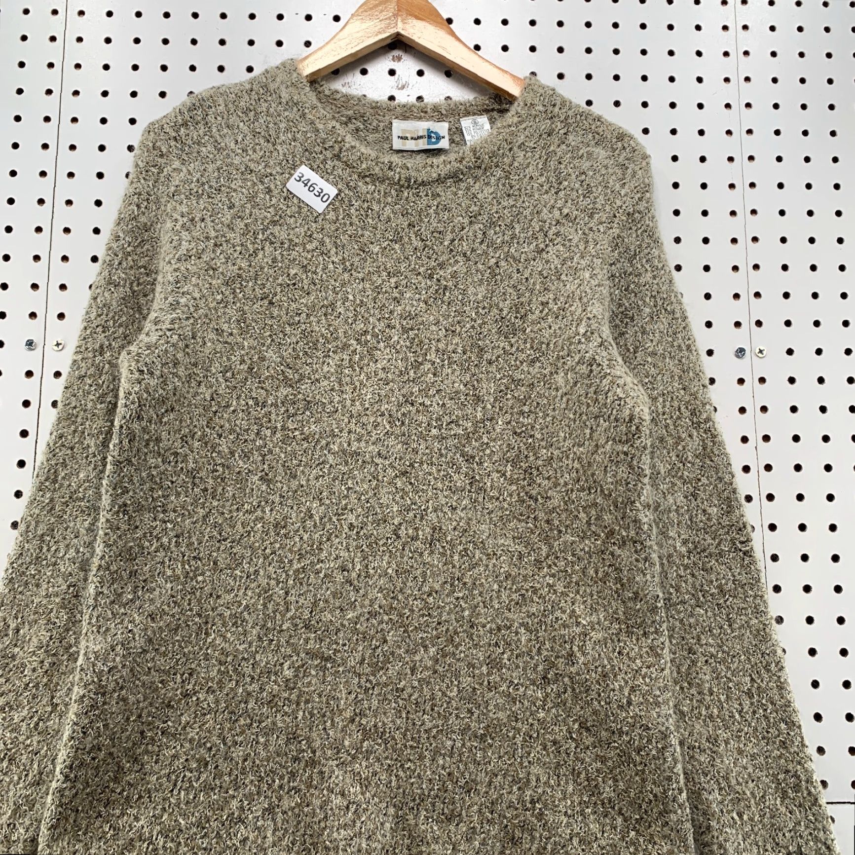 Vintage VINTAGE Paul Harris Design Sweater Womens Small Gray Mohair Sherpa SHaggy Size S / US 4 / IT 40 - 5 Thumbnail