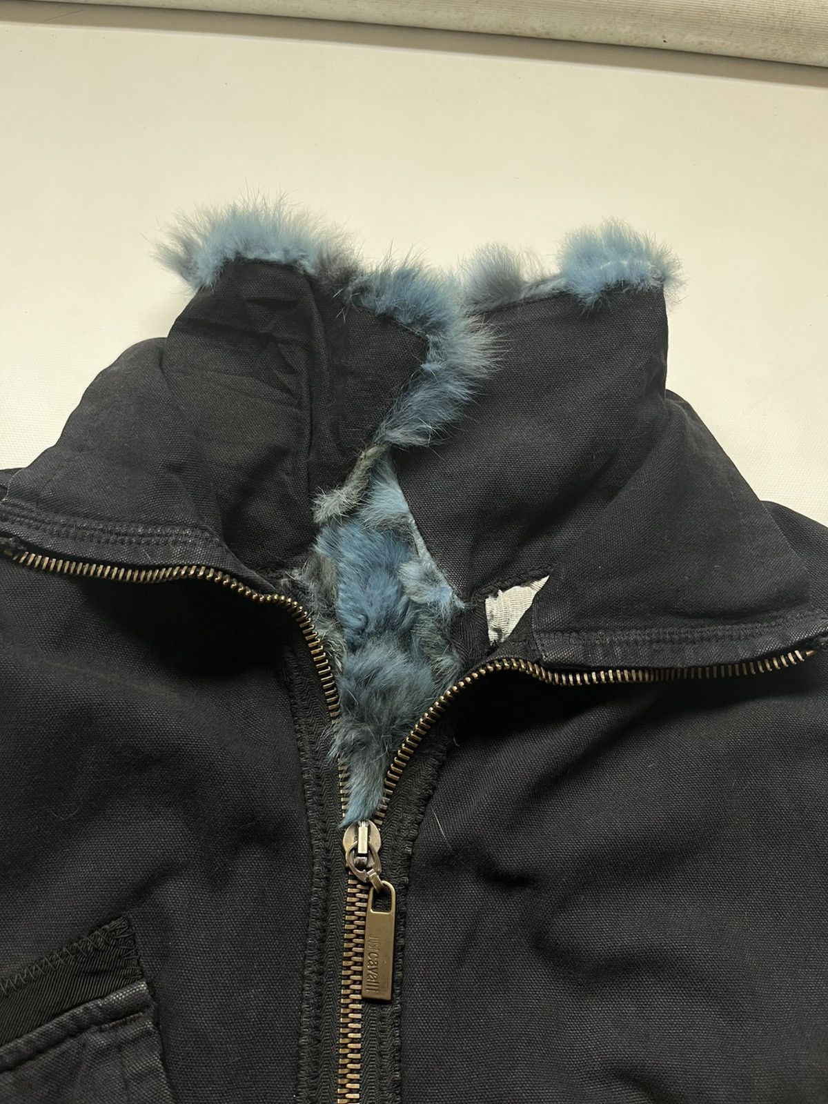 Just Cavalli Just Cavalli Vintage Archive Utility Parka Coat Rabbit Fer Size US M / EU 48-50 / 2 - 8 Thumbnail