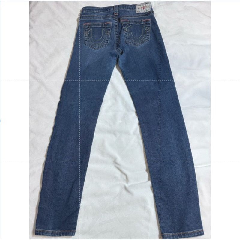 True Religion True Religion Halle MidRise Super Skinny Jeans Women Size 26 Size 26" / US 2 / IT 38 - 2 Thumbnail