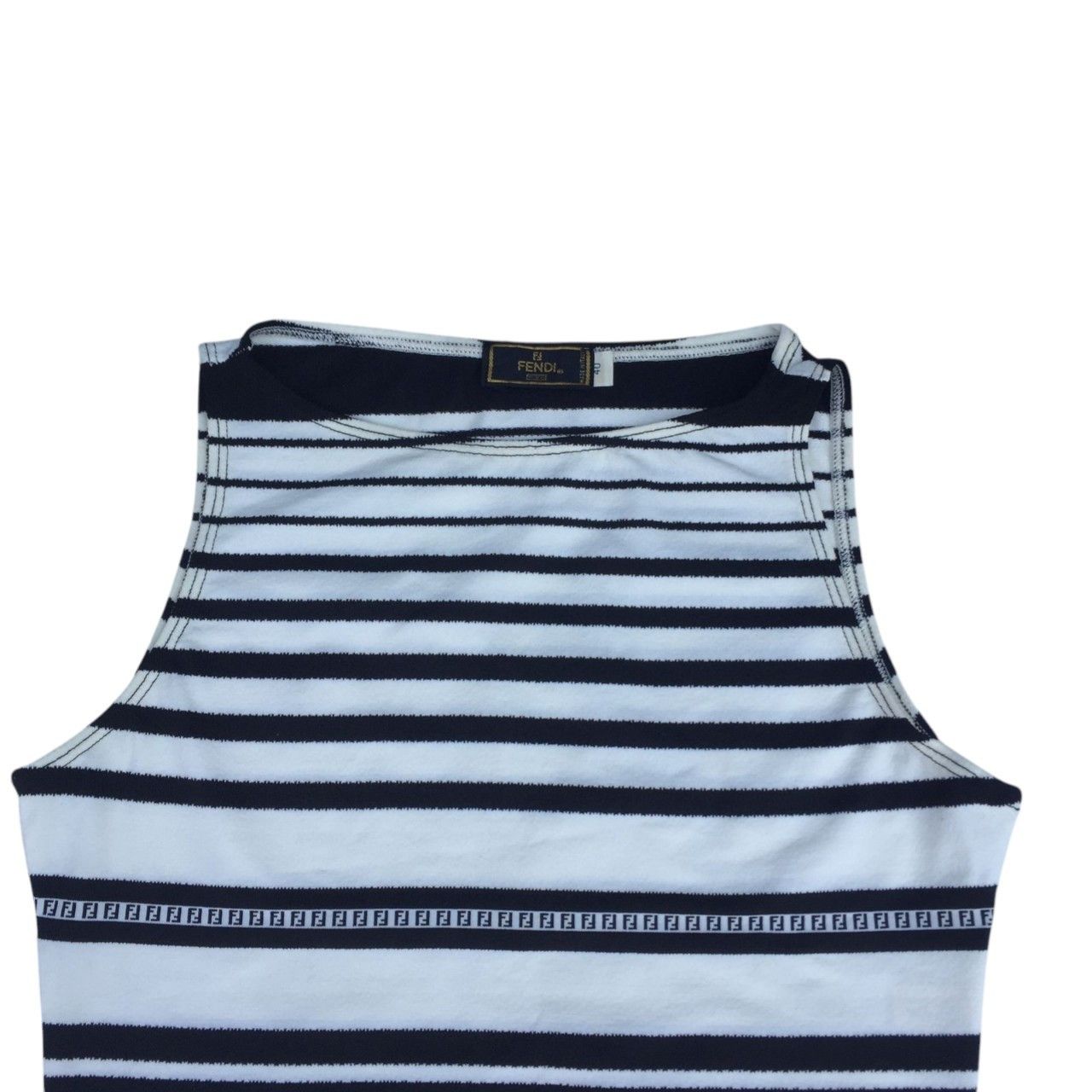 Fendi fendi striped tank top Size S / US 4 / IT 40 - 2 Thumbnail