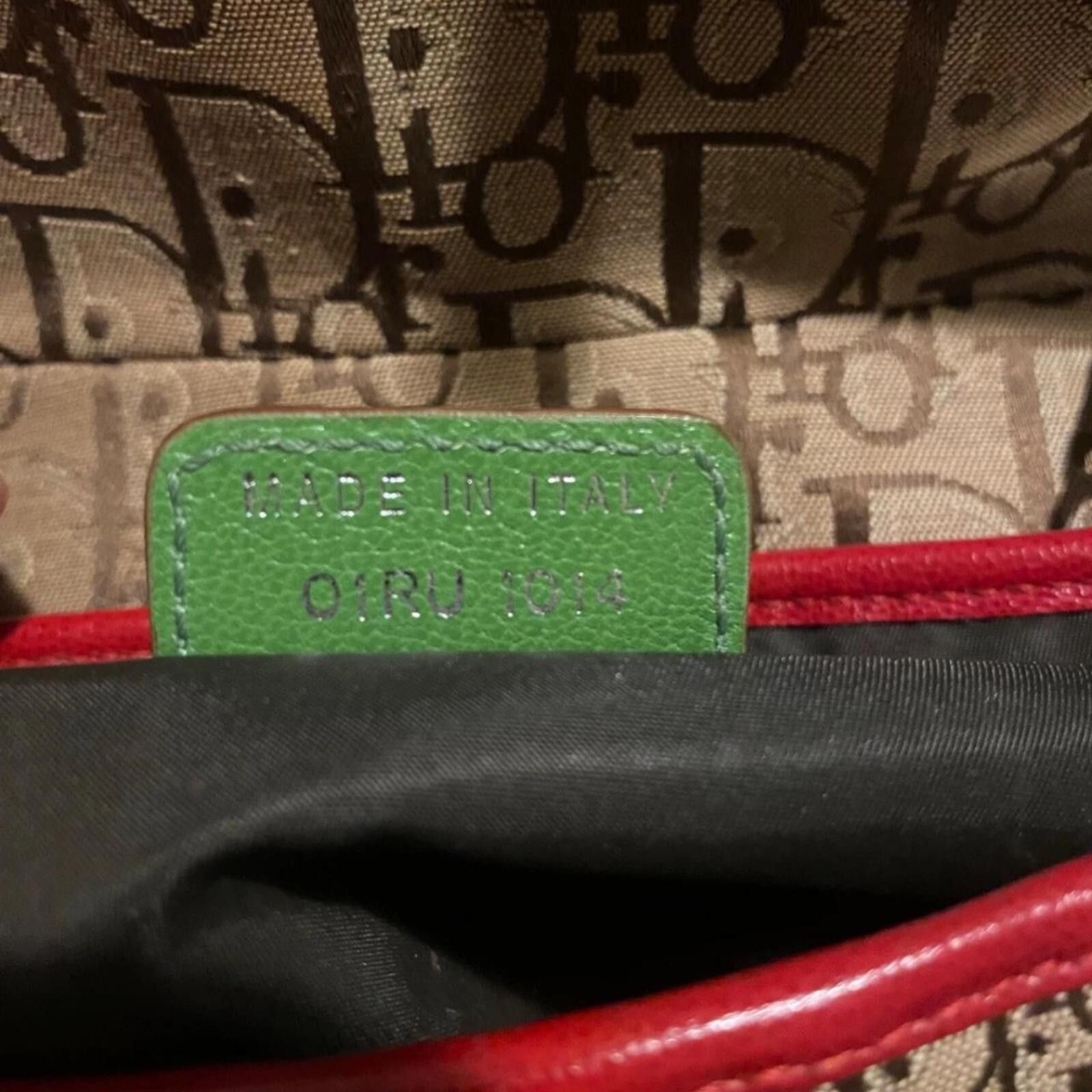 Dior Dior Rasta Saddle Bag - Vintage by John Galliano Size ONE SIZE - 8 Thumbnail
