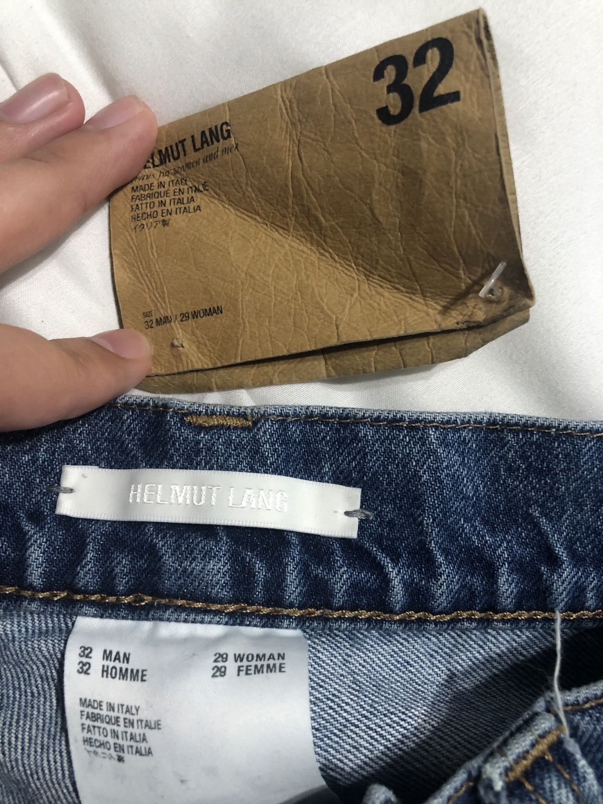 Helmut Lang Helmut Lang Straight Leg Jeans Size US 32 / EU 48 - 3 Thumbnail