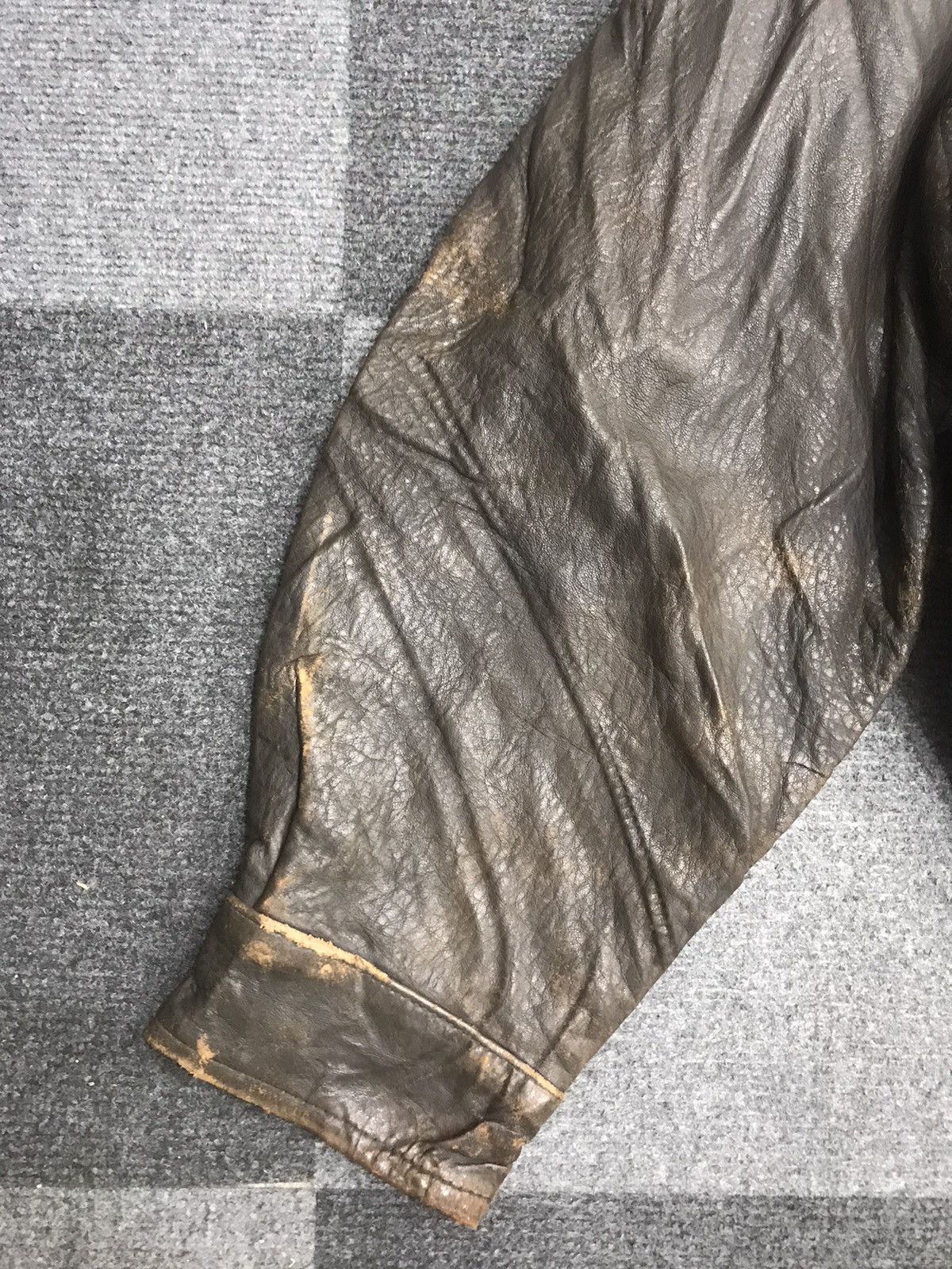 Genuine Leather MILANO CONNECTION A2 Flying Jacket Size US L / EU 52-54 / 3 - 7 Thumbnail