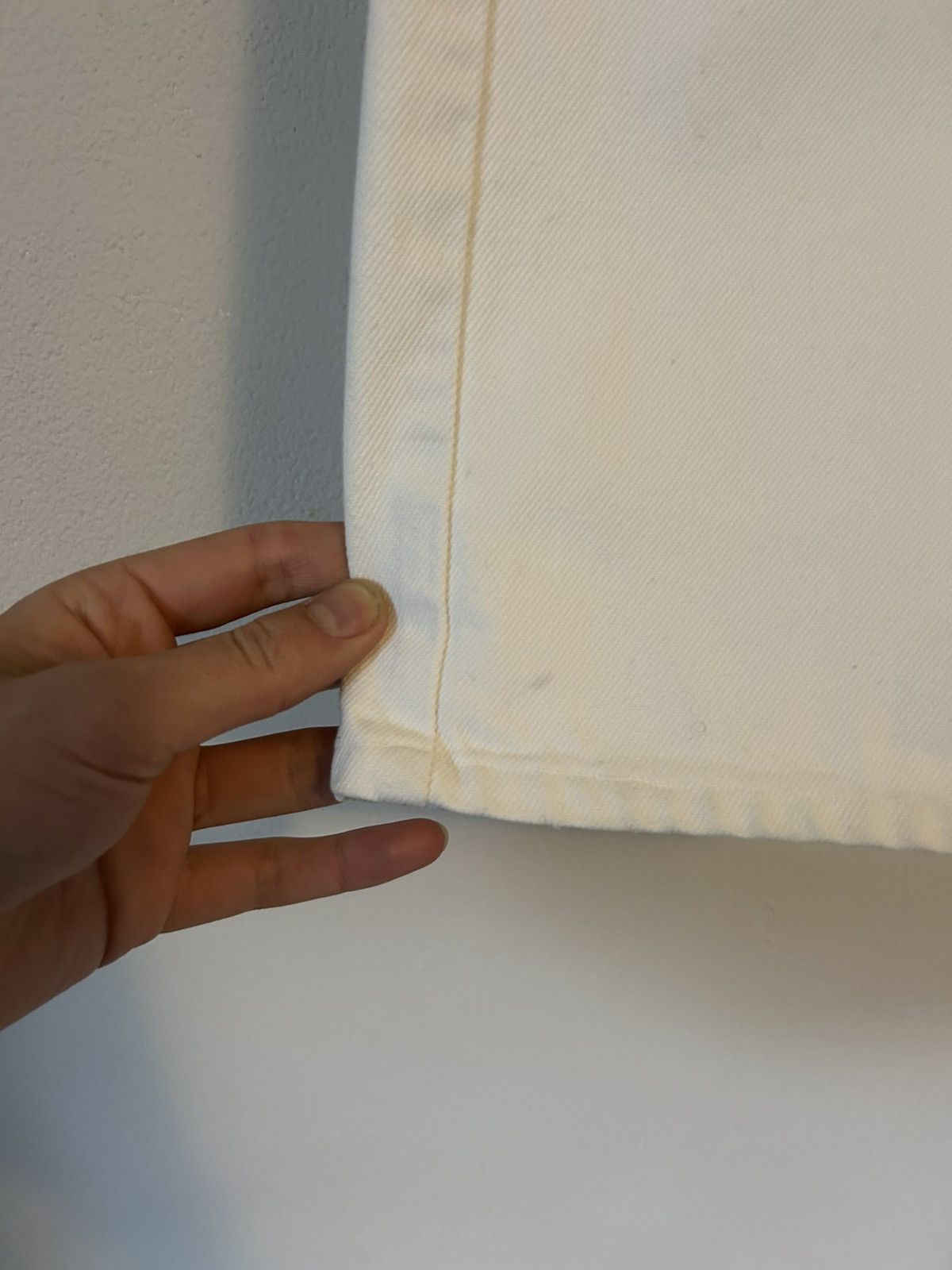 Jil Sander Jil Sander White Denim Jeans - Size 33 Size US 33 - 7 Thumbnail