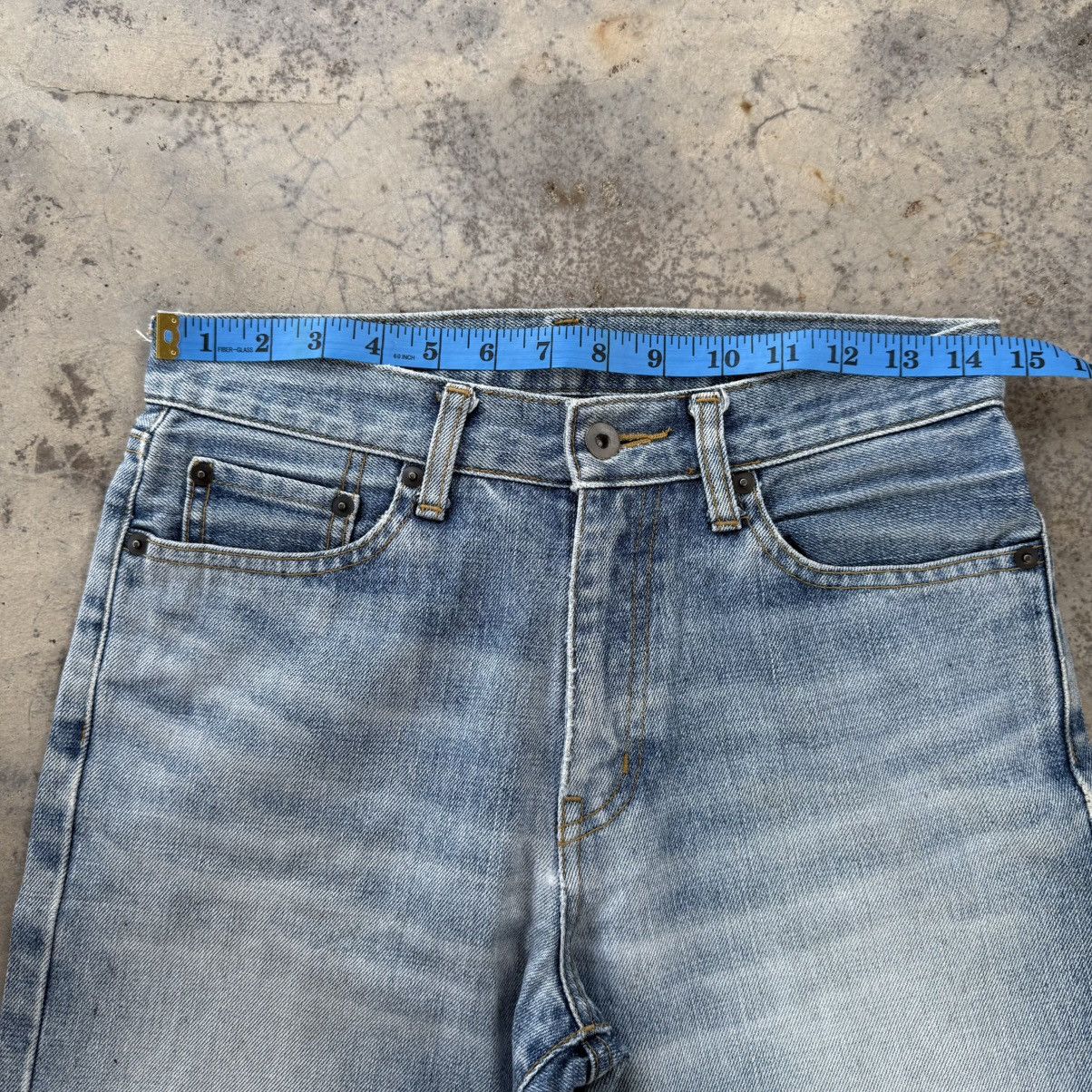 Uniqlo Vintage JAPAN S001 faded jeans pants Size US 29 - 6 Thumbnail