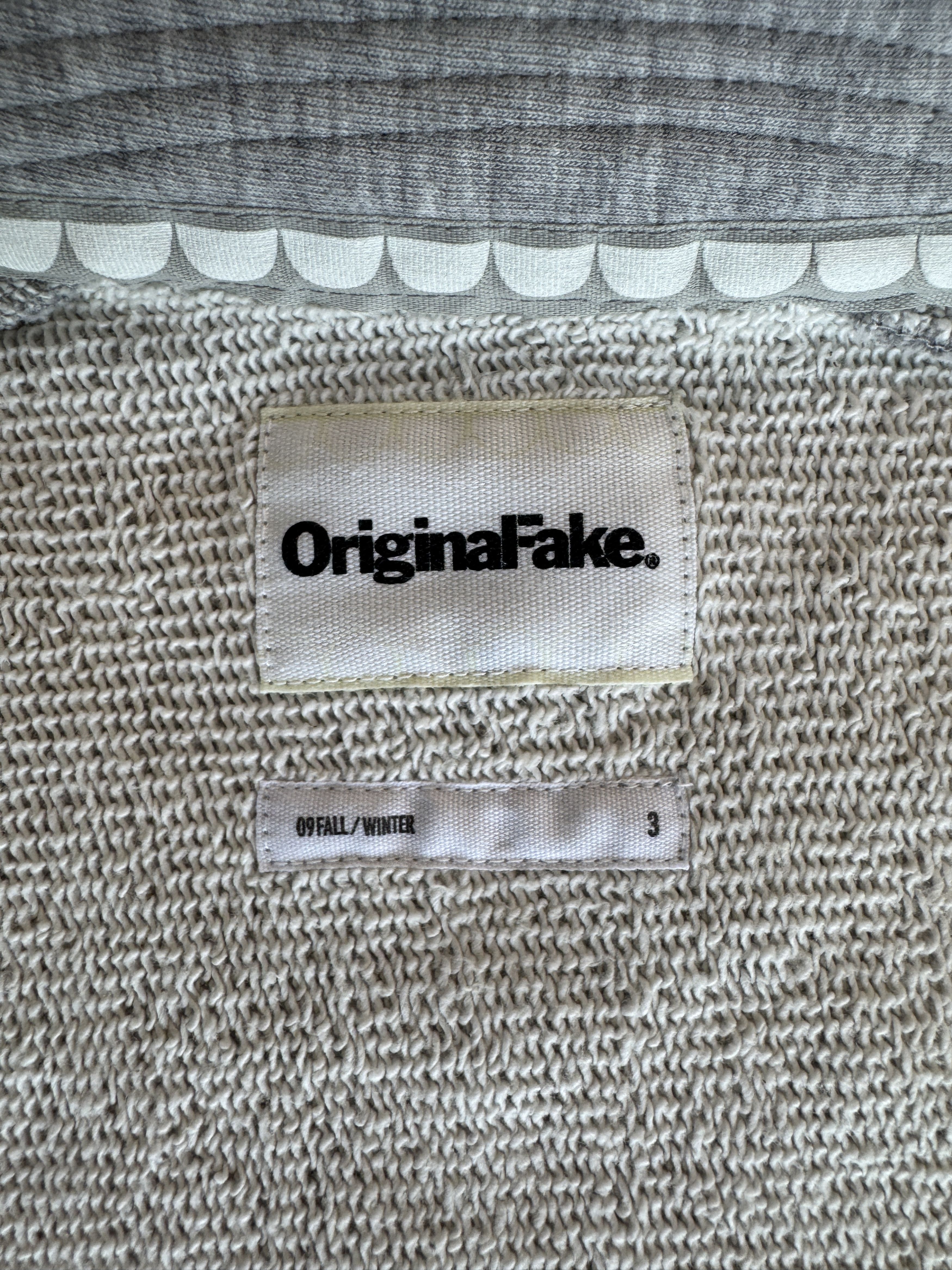 Kaws KAWS ORIGINAL FAKE RAGLAN SWEATSHIRT SNAP JACKET SZ 3 GRAY Size US L / EU 52-54 / 3 - 14 Thumbnail