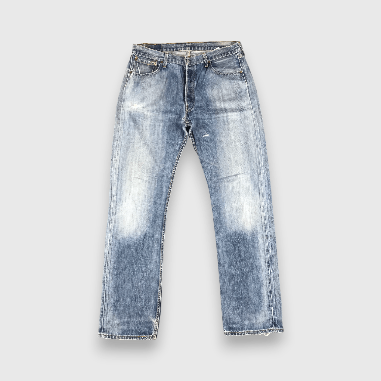 Levi's Vintage Blue Wash Levis 501 Jeans-J1421 Size US 36 / EU 52 - 1 Thumbnail