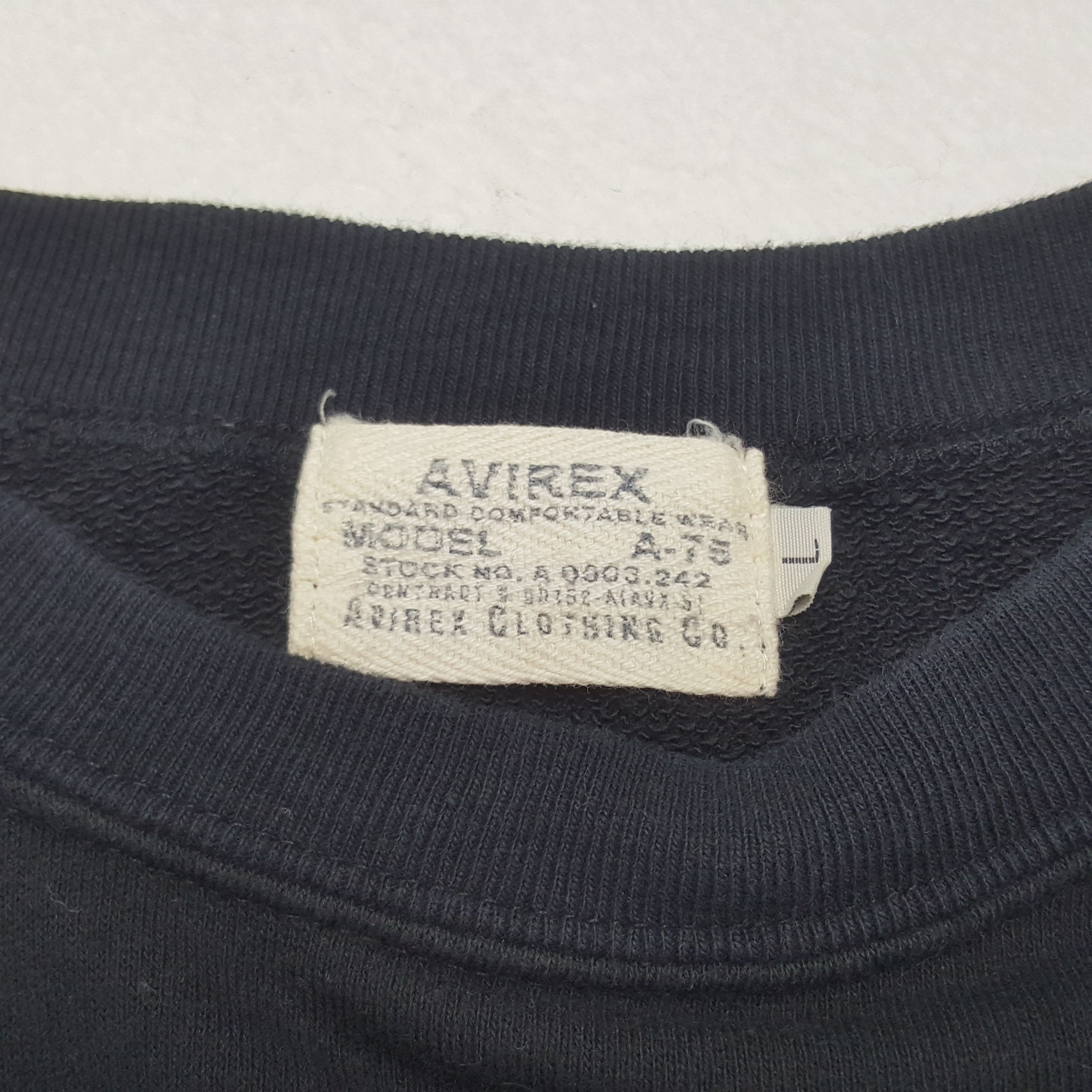 Avirex × Vintage Vintage Avirex U.S Navy American Military Army Sweatshirt Size US M / EU 48-50 / 2 - 5 Thumbnail