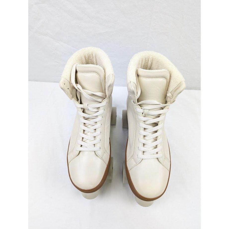 Bottega Veneta o1rshd1 Nappa Lagoon Quilt Sneakers in Sea Salt Size US 9 / EU 42 - 17 Thumbnail