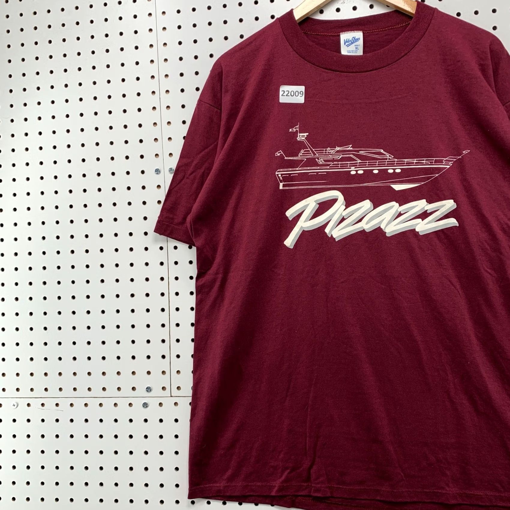 Velva Sheen VINTAGE Velva Sheen Yacht Shirt Red XL Adult 24x29.5 Short Sleeve Crew Neck T-Shirt 80s 80s Boat Mens Size US XL / EU 56 / 4 - 3 Thumbnail