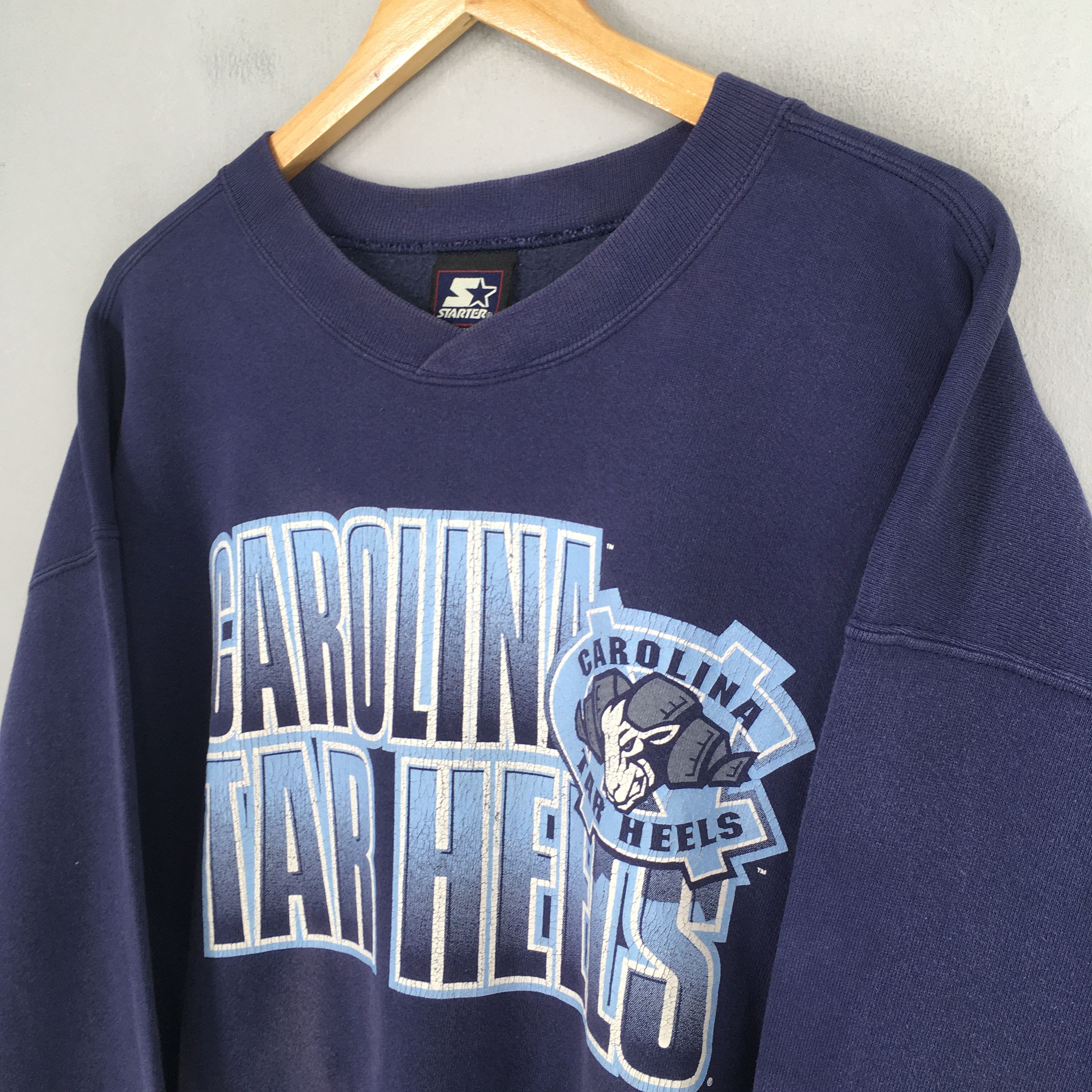 NCAA 90s North Carolina Tar Heels Basketball Sweatshirt Large Size US L / EU 52-54 / 3 - 3 Thumbnail
