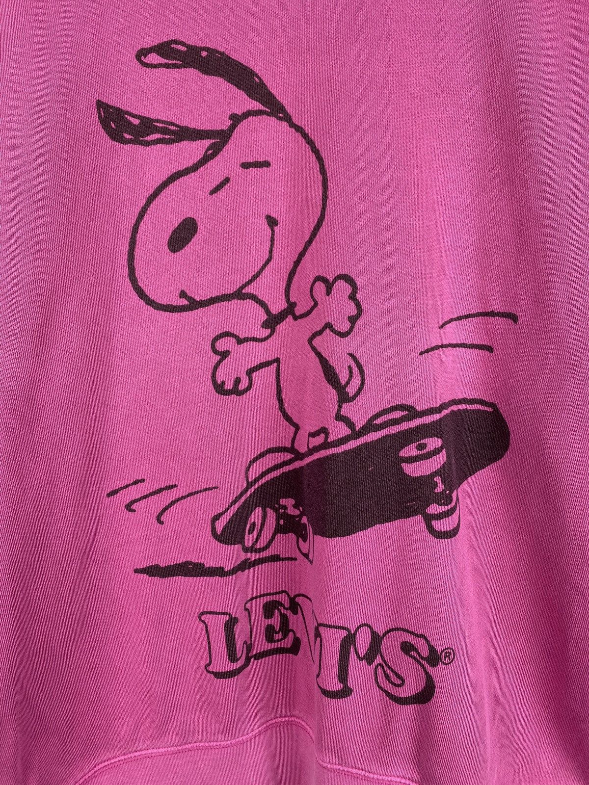 Levi's Levis Peanuts Snoopy unisex big logo sweatshirt pullover Size US S / EU 44-46 / 1 - 8 Thumbnail