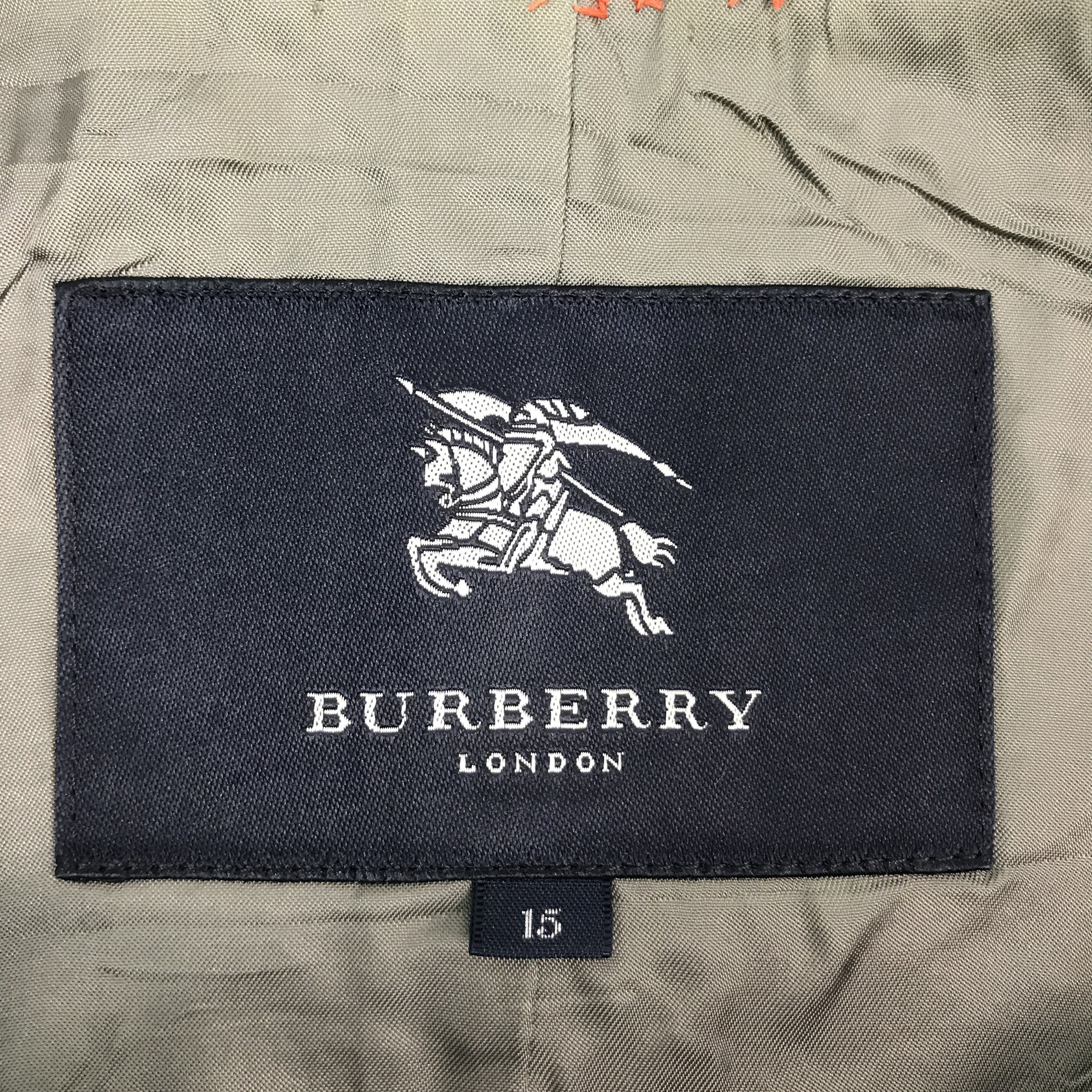Burberry × Vintage BURBERRYS LONDON WOOL BUTTON JACKET Size US L / EU 52-54 / 3 - 11 Thumbnail
