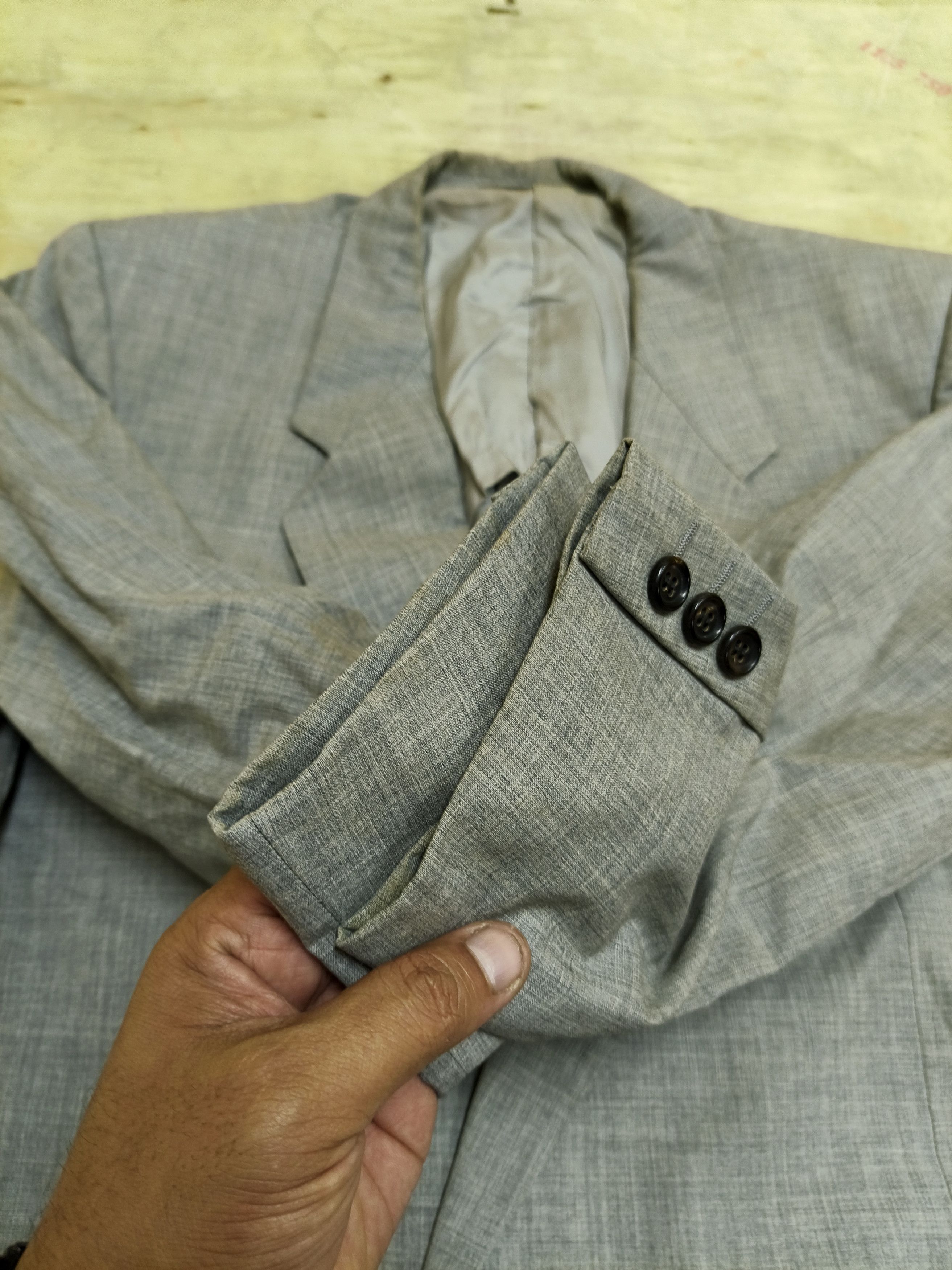 Comme des Garcons Homme Vtg 🔥 CDG Homme AD1988 Pure Wool Jacket Size 44L - 5 Thumbnail