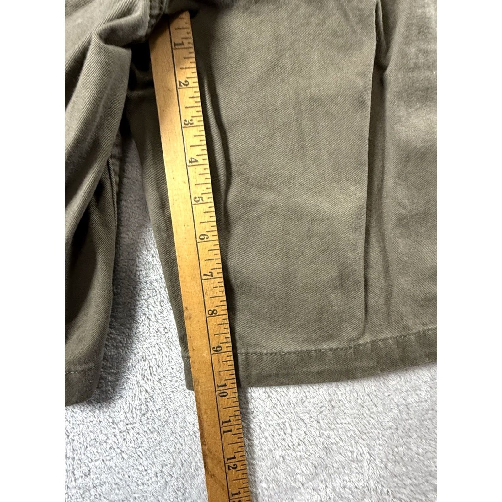 Nautica Nautica Cargo Shorts Men 36 Olive Green Light Khaki Beach Fish Camp Size US 36 / EU 52 - 6 Thumbnail