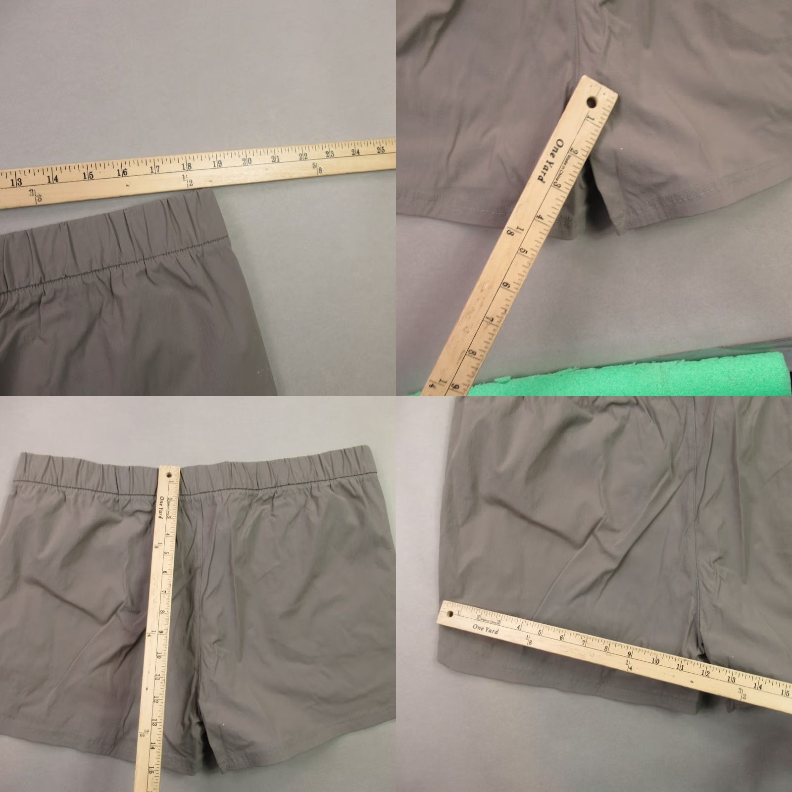 Mountain Khakis Mountain Khakis Shorts Mens XL Gray Chino Pockets Classic Fit Casual Outdoors Size US 36 / EU 52 - 8 Thumbnail