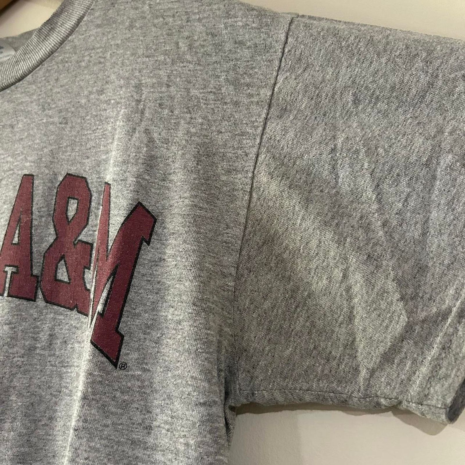 Delta Vintage 1990’s Texas A&M Aggies Tee Shirt Size US M / EU 48-50 / 2 - 5 Thumbnail