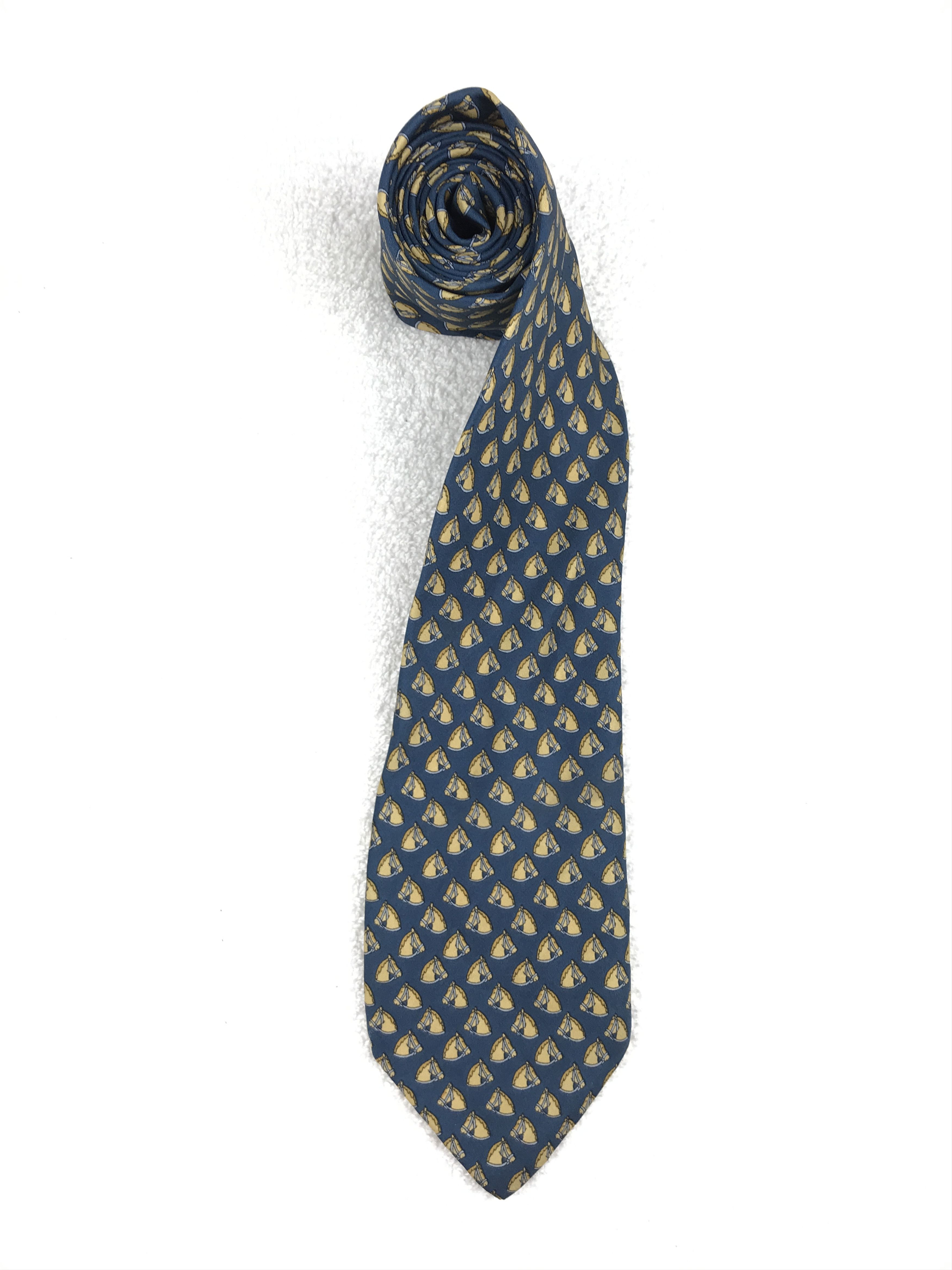 Enrico Coveri × Vintage Vintage Enrico Coveri Silk Necktie Size ONE SIZE - 2 Thumbnail