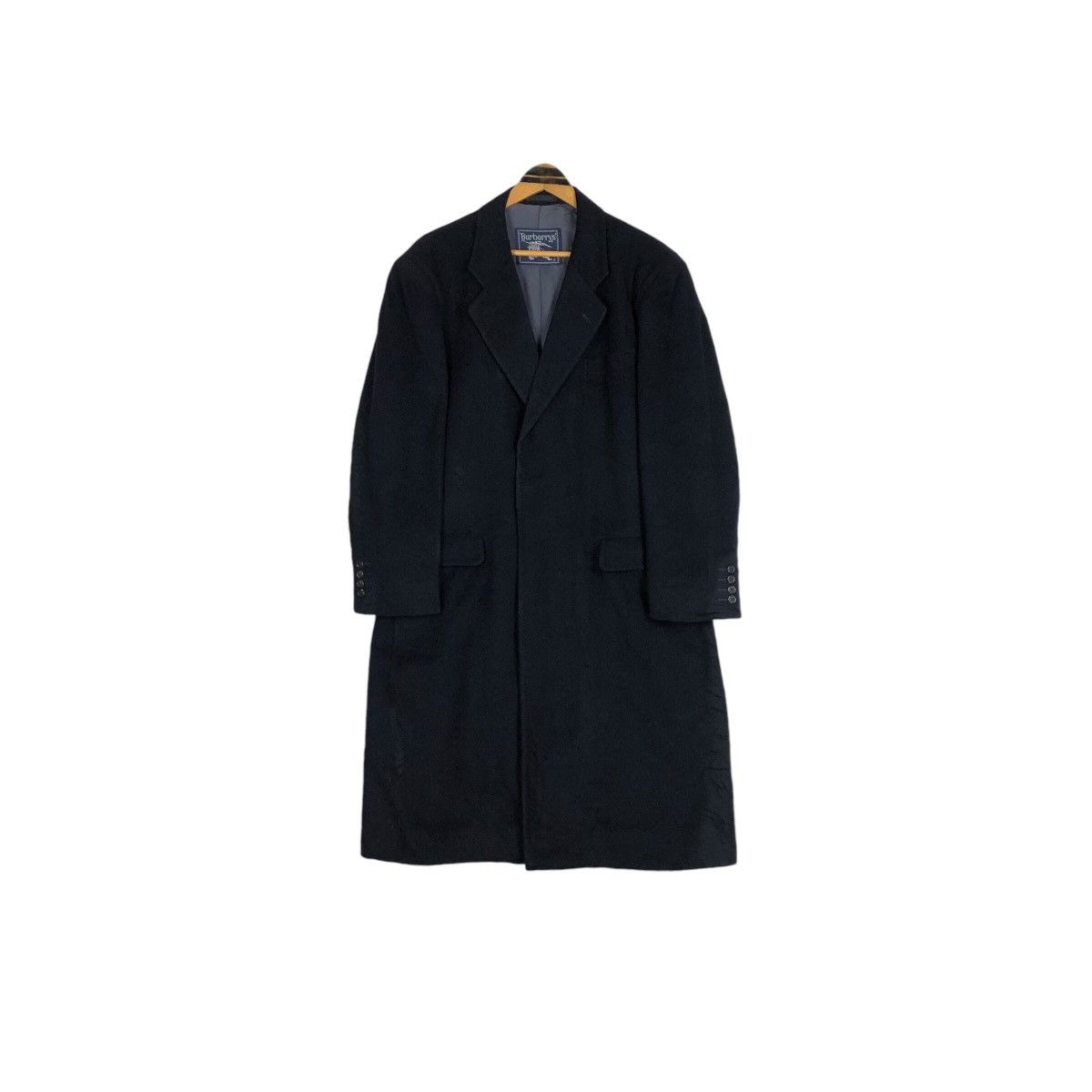 Burberry Vintage Burberrys Wool Cashmere Car Coat Size US L / EU 52-54 / 3 - 8 Thumbnail