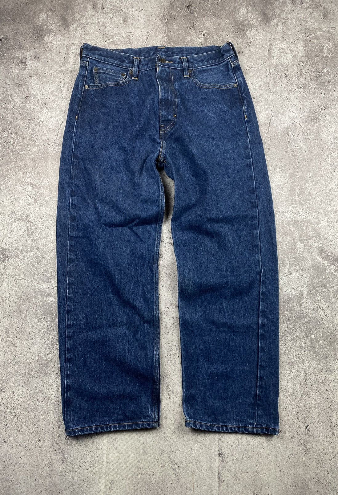 Levi's × Vintage Vintage Y2K Faded Black Wide Leg Levis Baggy Denim Jeans USA Size US 32 / EU 48 - 2 Thumbnail