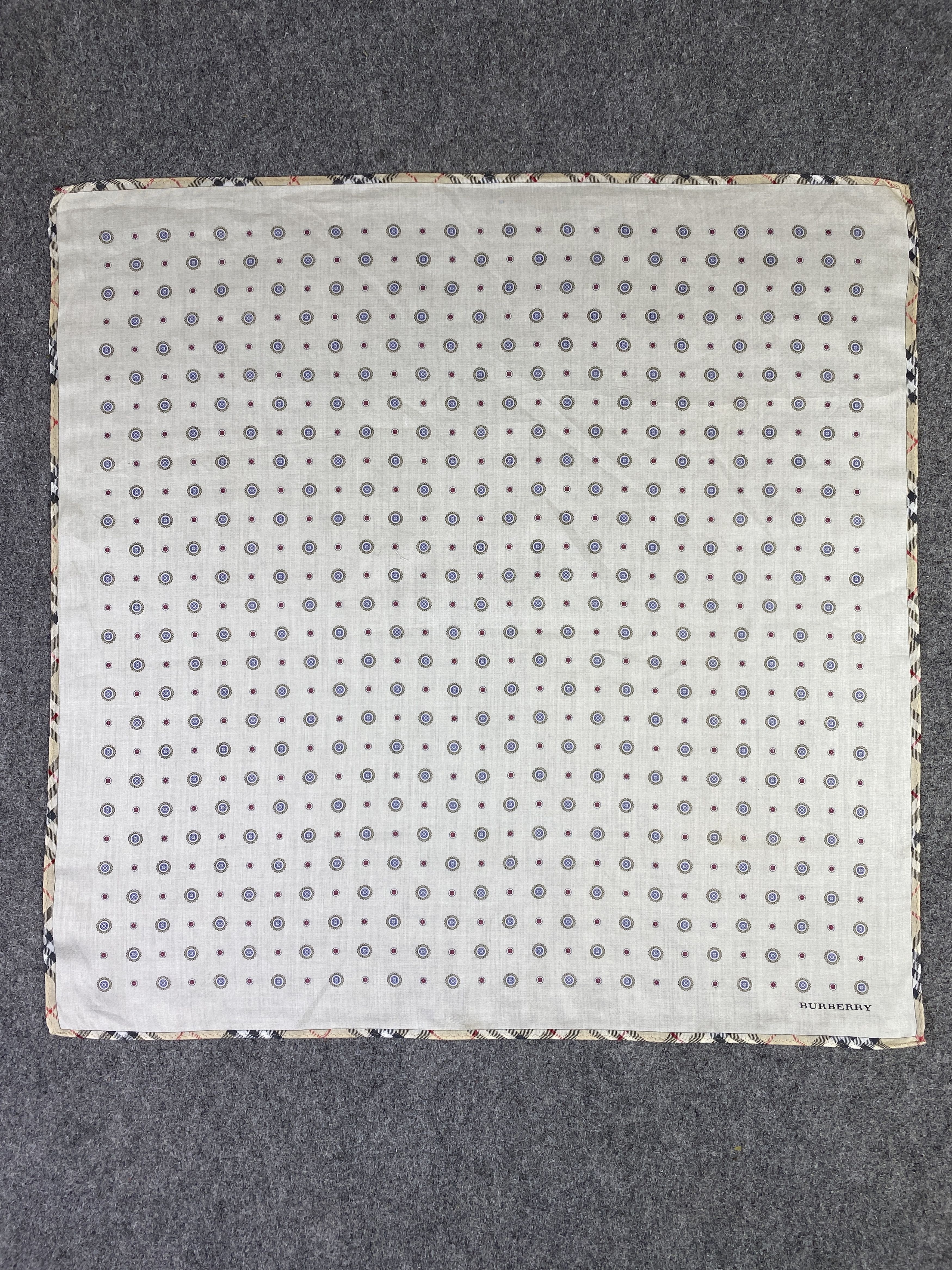 Burberry Vintage Burberry Handkerchief / Neckerchief KT0146 Size ONE SIZE - 4 Thumbnail